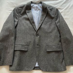 Banana Republic Gray Tweed Blazer